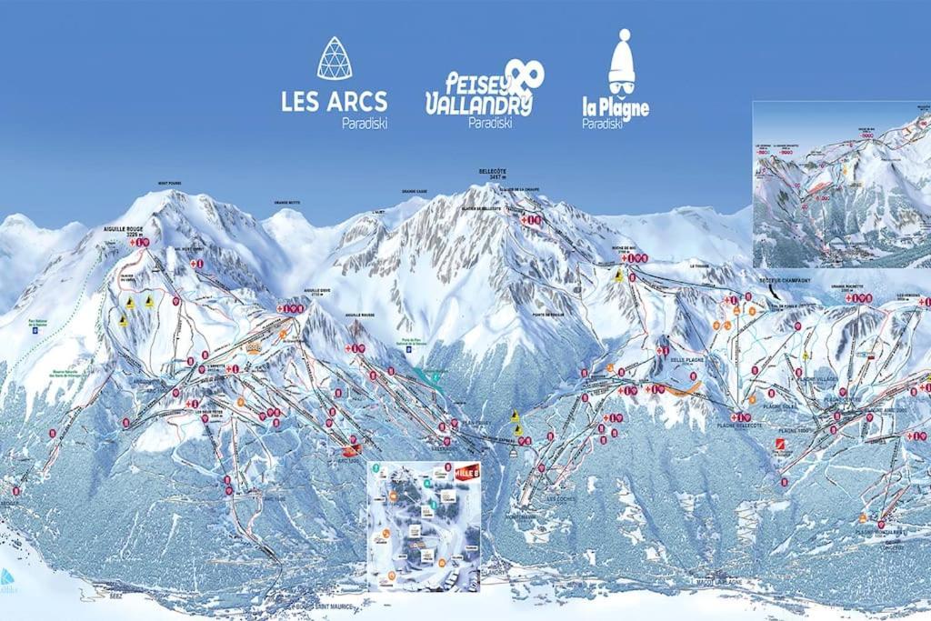 Residence Le Rami, Appartement 5 Personnes Ski Au Pied La Plagne Kültér fotó